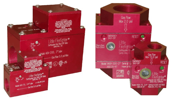 Earthquake Gas Shut Off Valve products
